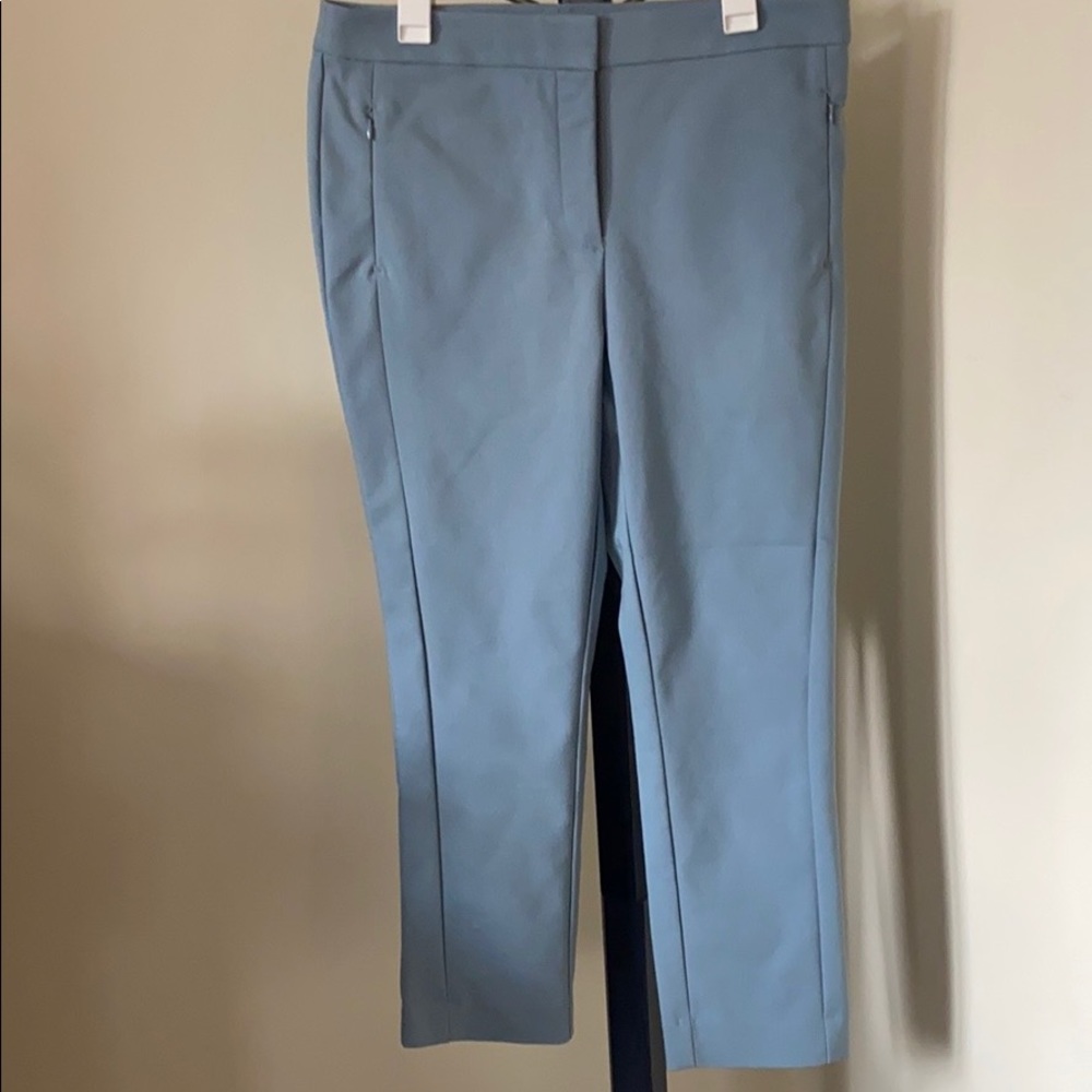 Light Blue Loft Dressed Pants